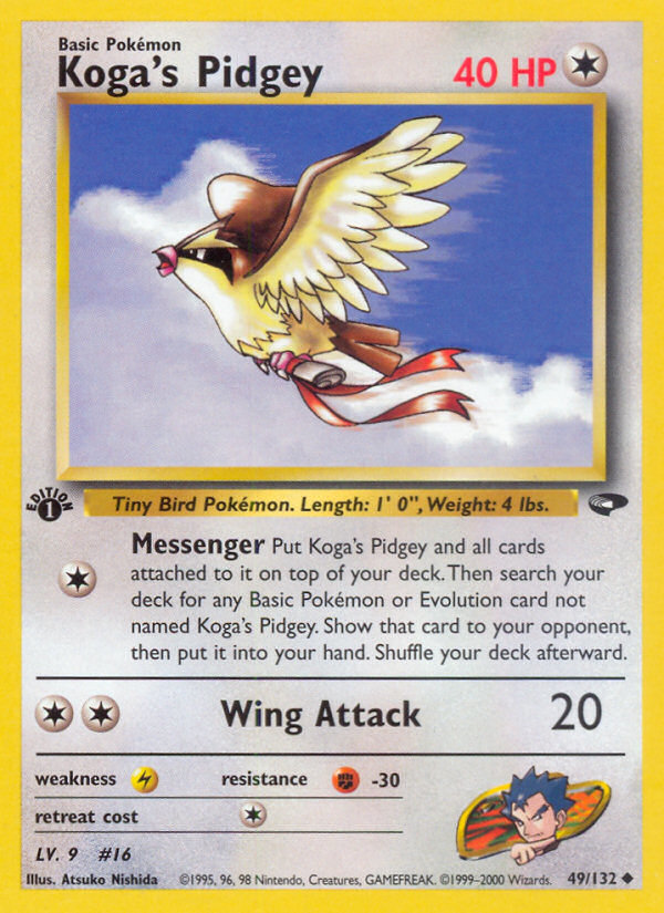 Koga's Pidgey — Gym Challenge #049 / 132