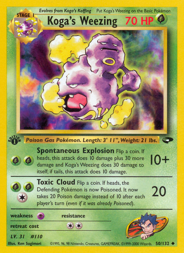 Koga's Weezing — Gym Challenge #050 / 132