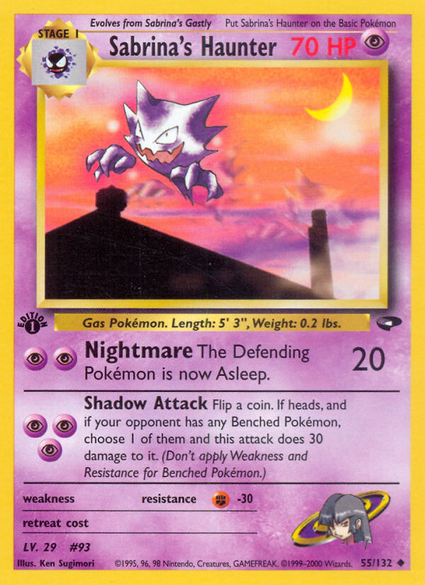 Sabrina's Haunter — Gym Challenge #055 / 132