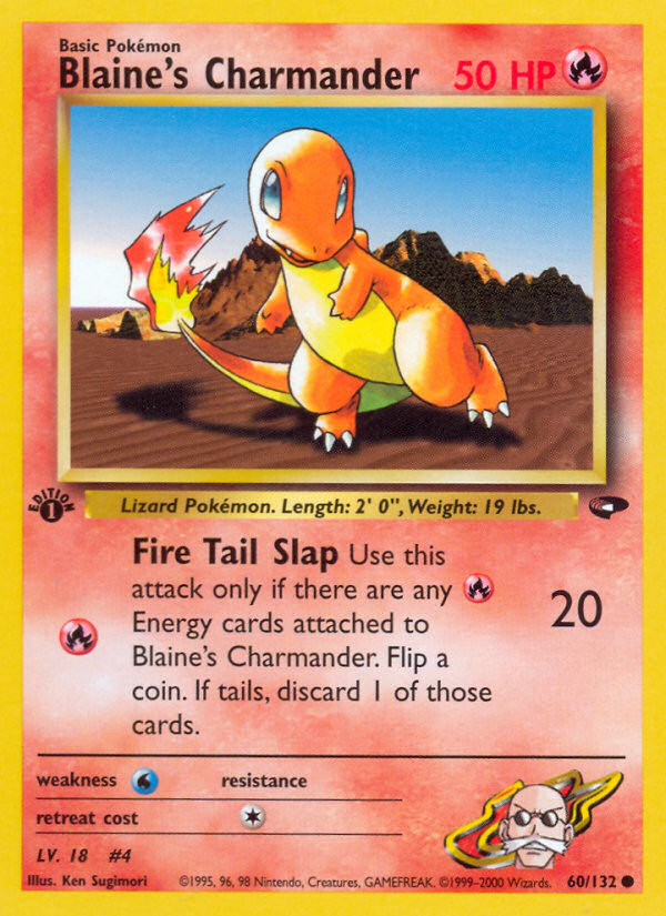 Blaine's Charmander — Gym Challenge #060 / 132
