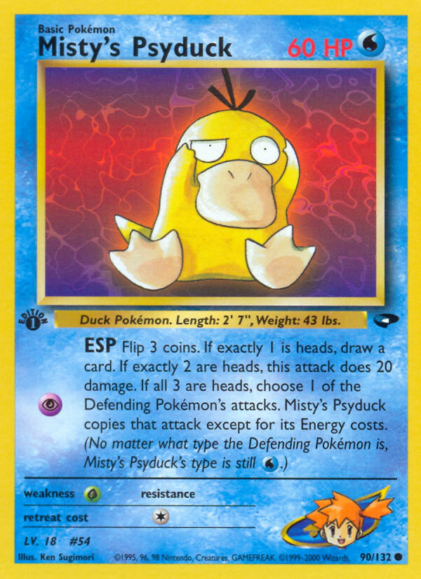 Misty's Psyduck — Gym Challenge #090 / 132