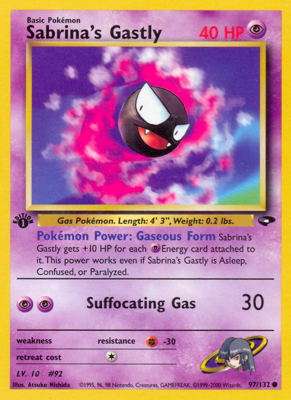 Sabrina's Gastly — Gym Challenge #097 / 132