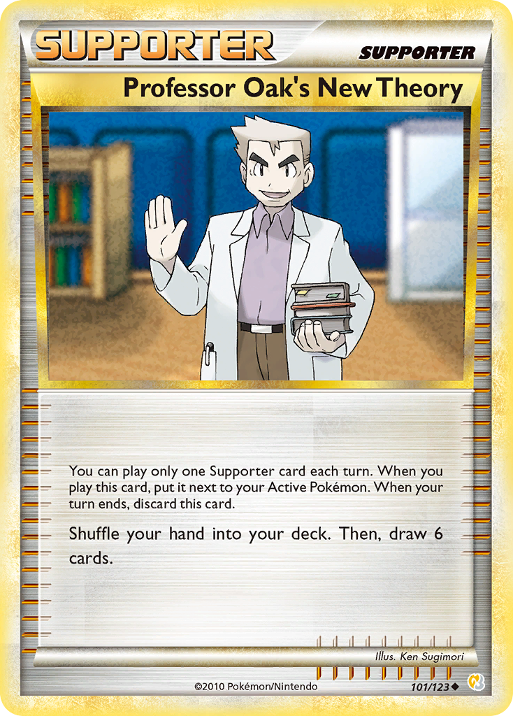 Professor Oak's New Theory — HeartGold & SoulSilver #101 / 123