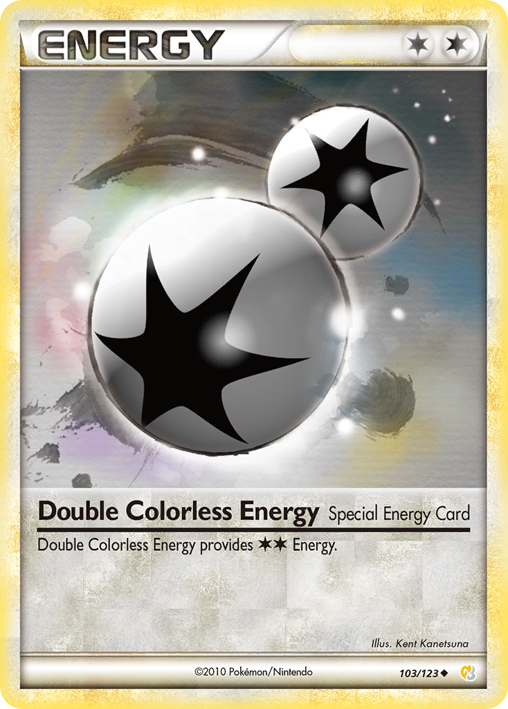 Double Colorless Energy — HeartGold & SoulSilver #103 / 123