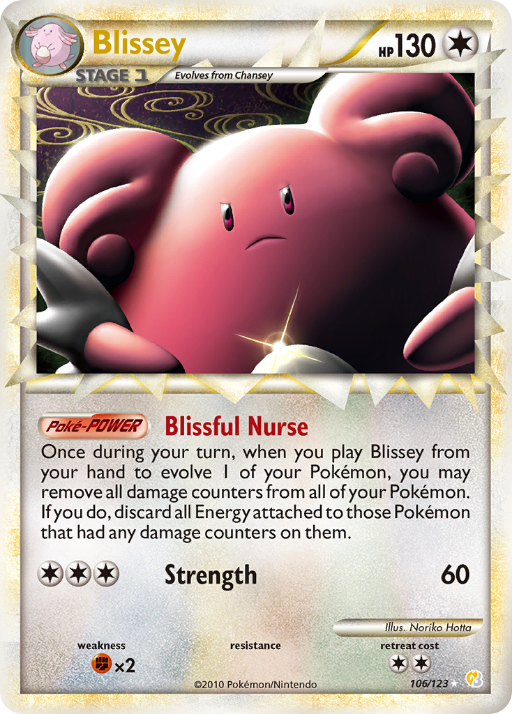 Blissey — HeartGold & SoulSilver #106 / 123