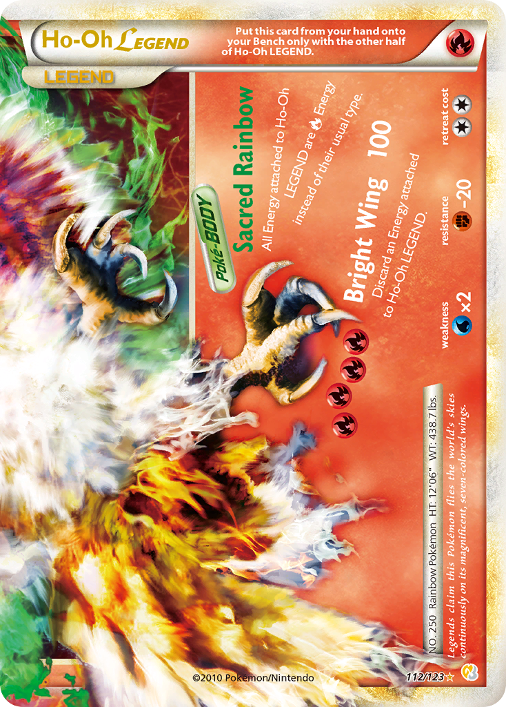 Ho-Oh LEGEND — HeartGold & SoulSilver #112 / 123