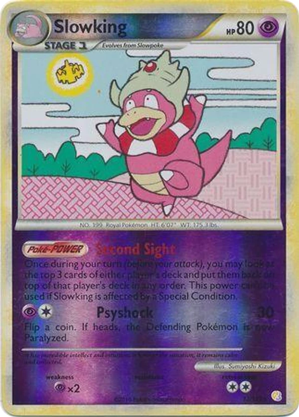 Slowking — HeartGold & SoulSilver #012 / 123