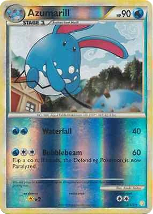 Azumarill — HeartGold & SoulSilver #002 / 123