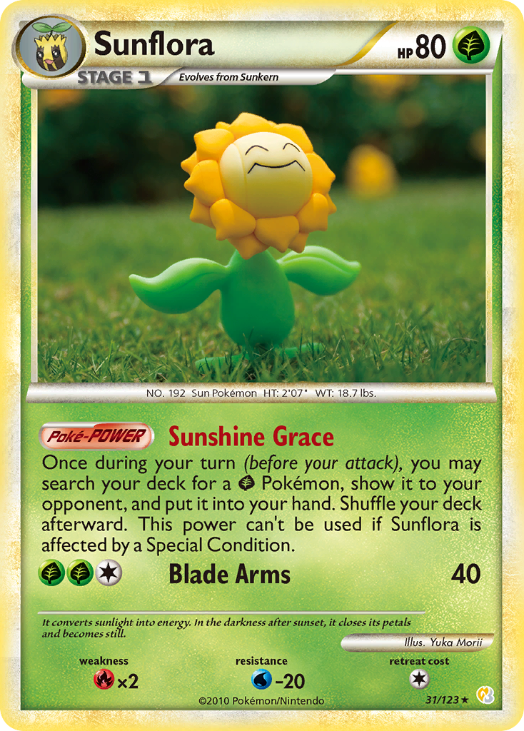 Sunflora — HeartGold & SoulSilver #031 / 123