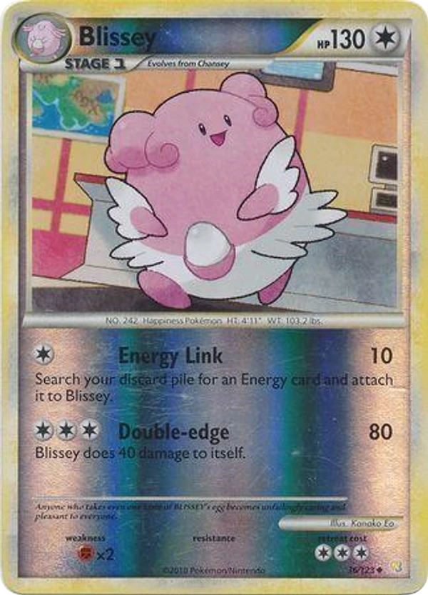 Blissey — HeartGold & SoulSilver #036 / 123