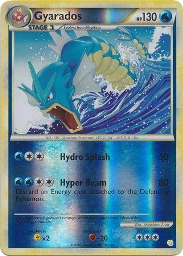 Gyarados — HeartGold & SoulSilver #004 / 123