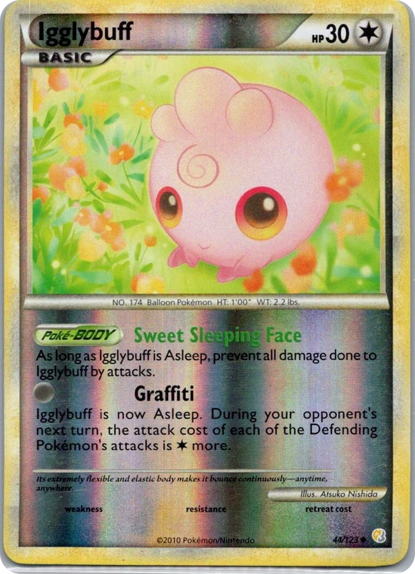 Igglybuff — HeartGold & SoulSilver #044 / 123