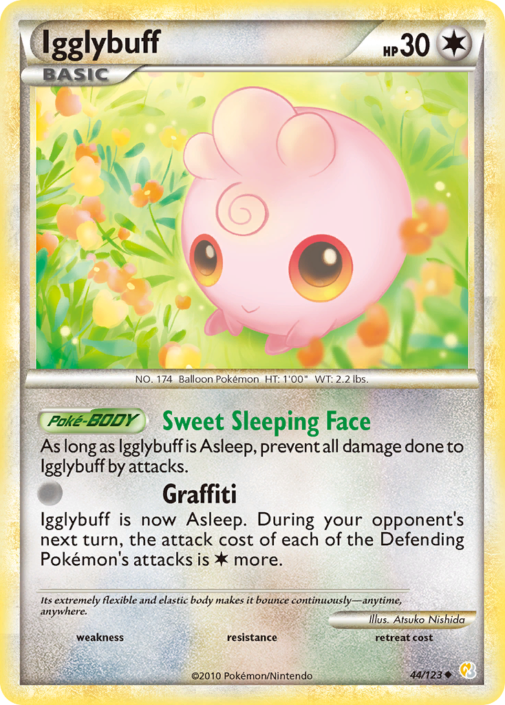 Igglybuff — HeartGold & SoulSilver #044 / 123