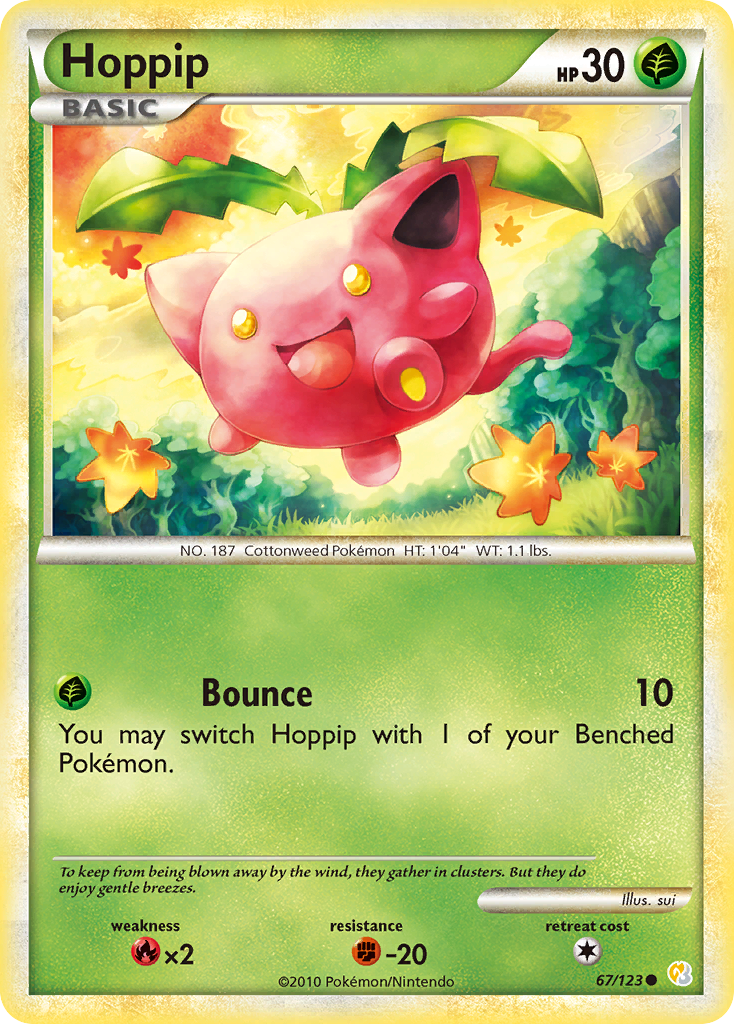 Hoppip — HeartGold & SoulSilver #067 / 123
