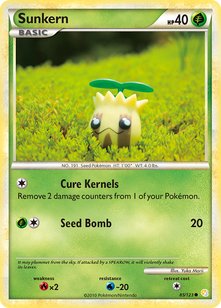 Sunkern — HeartGold & SoulSilver #085 / 123