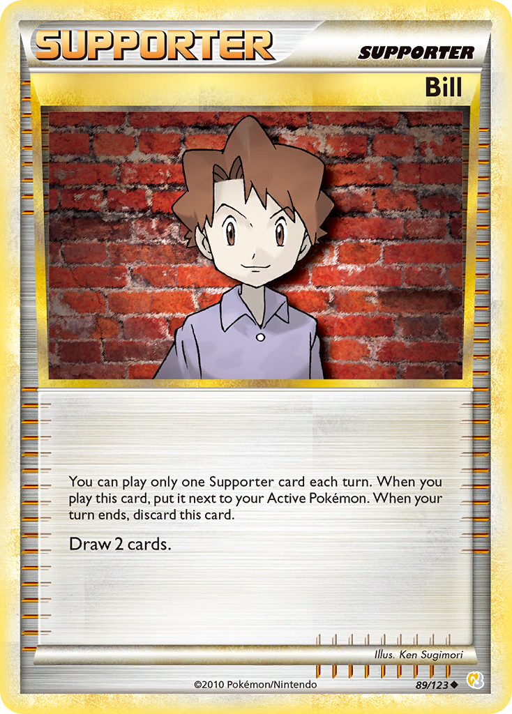 Bill — HeartGold & SoulSilver #089 / 123