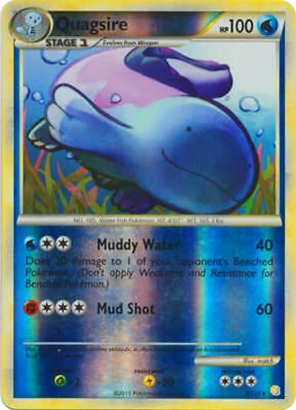 Quagsire — HeartGold & SoulSilver #009 / 123