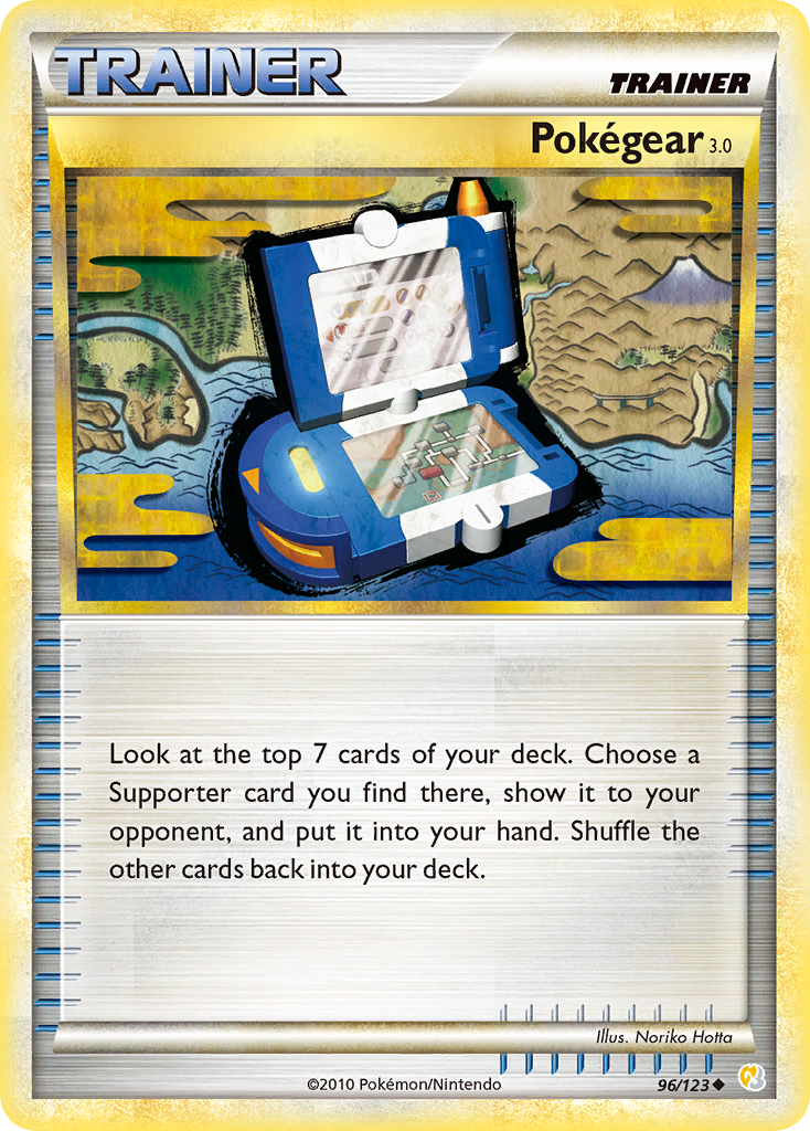 Pokégear 3.0 — HeartGold & SoulSilver #096 / 123
