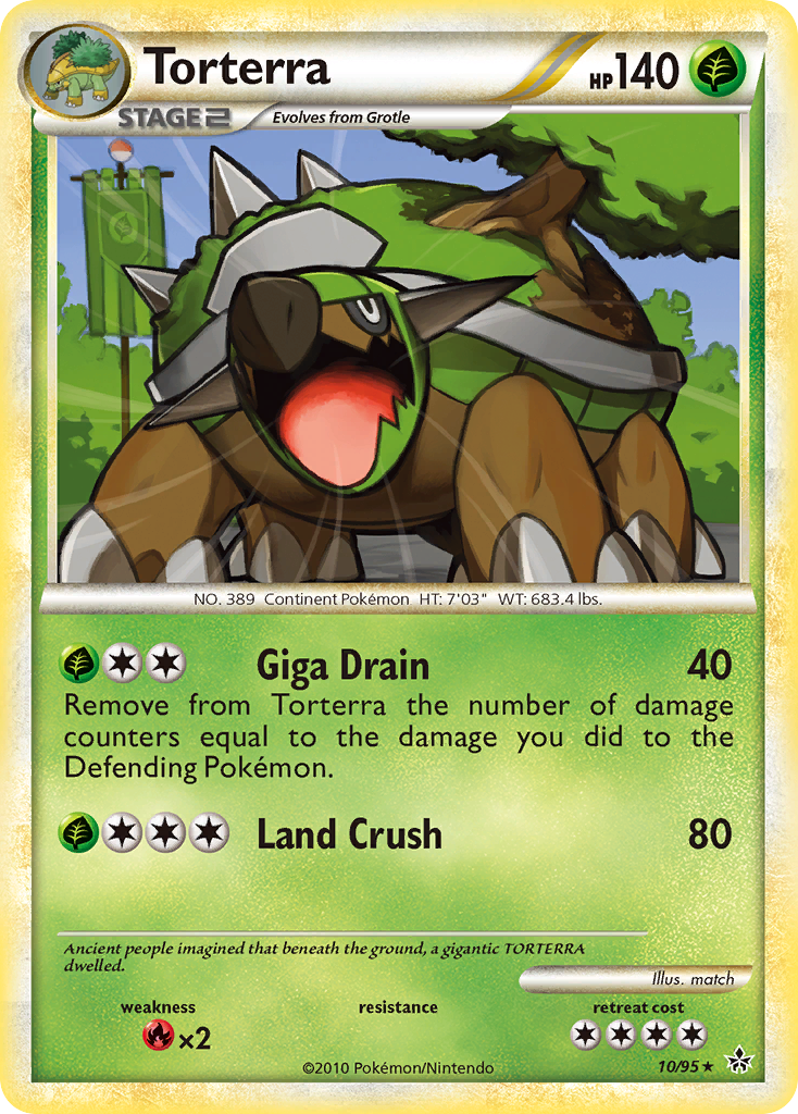 Torterra — HS—Unleashed #010 / 95