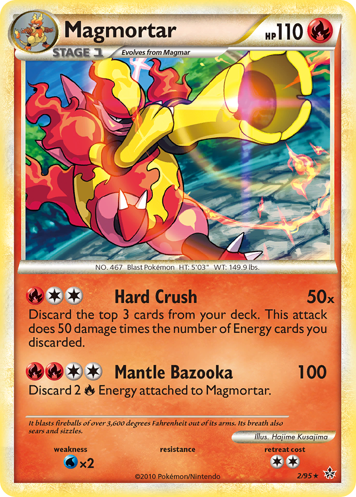 Magmortar — HS—Unleashed #002 / 95