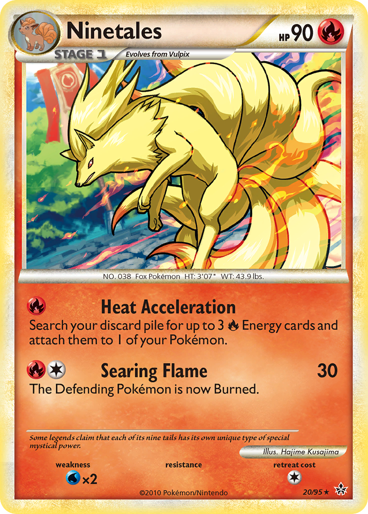 Ninetales — HS—Unleashed #020 / 95