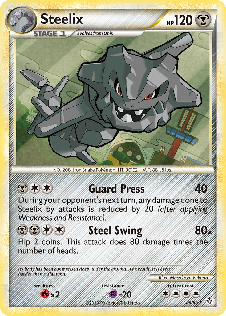 Steelix — HS—Unleashed #024 / 95