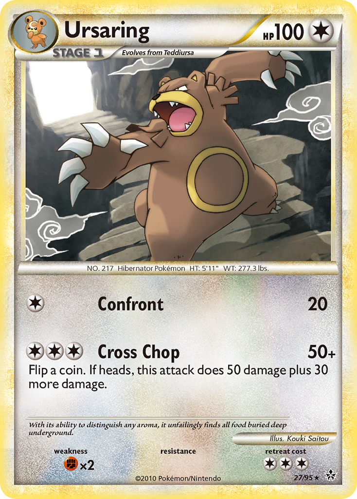 Ursaring — HS—Unleashed #027 / 95