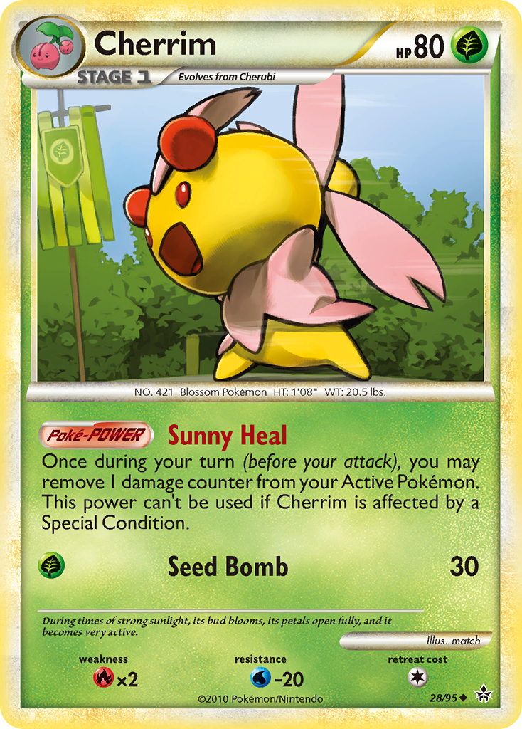 Cherrim — HS—Unleashed #028 / 95