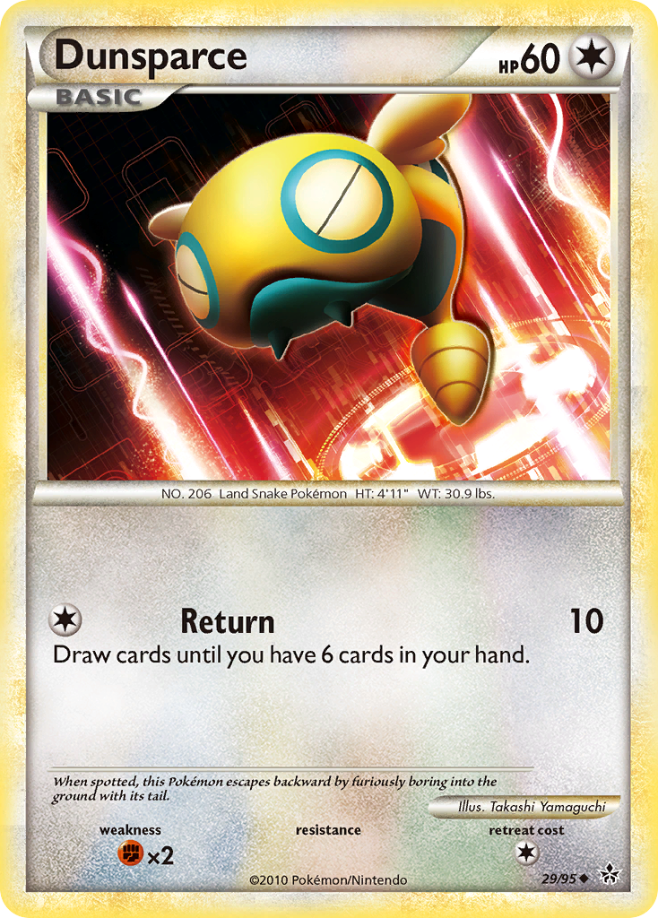 Dunsparce — HS—Unleashed #029 / 95