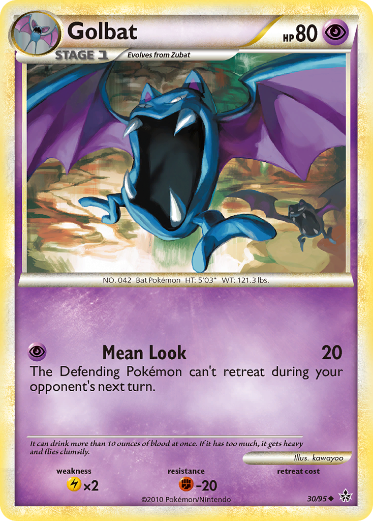 Golbat — HS—Unleashed #030 / 95