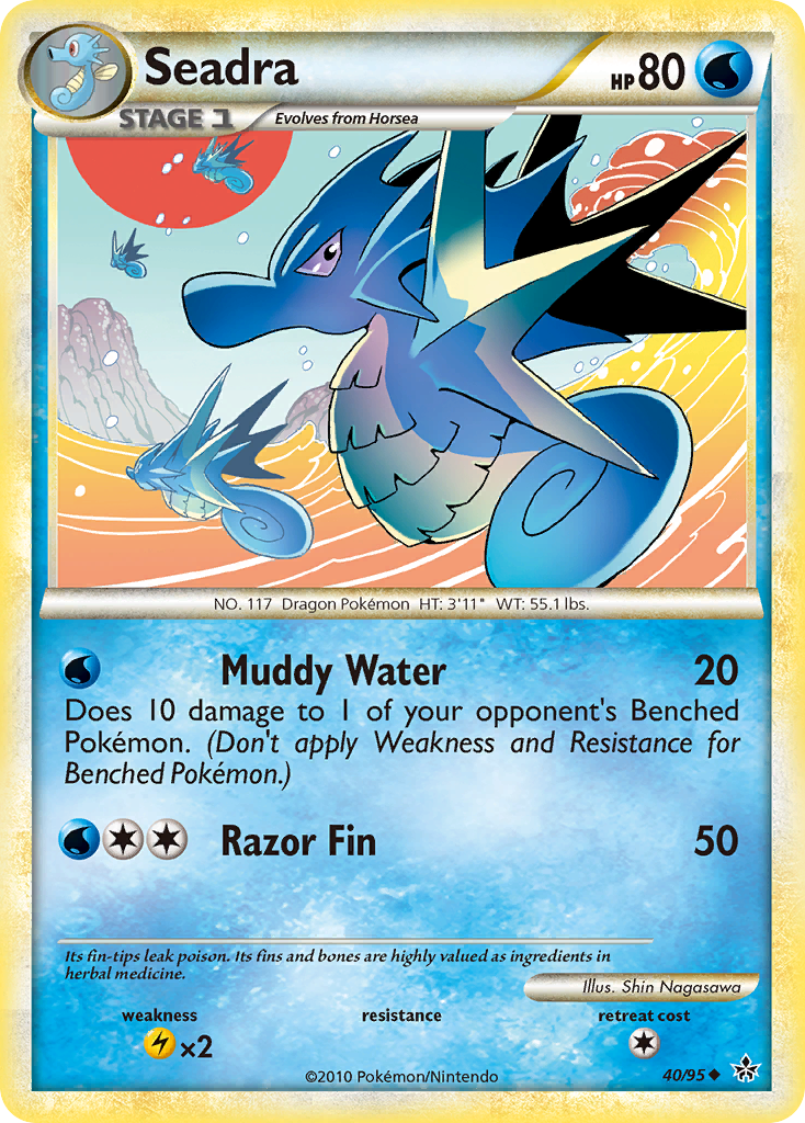Seadra — HS—Unleashed #040 / 95