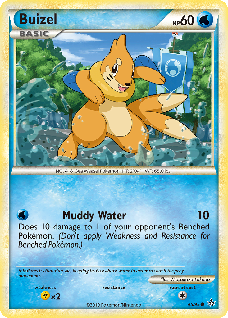 Buizel — HS—Unleashed #045 / 95