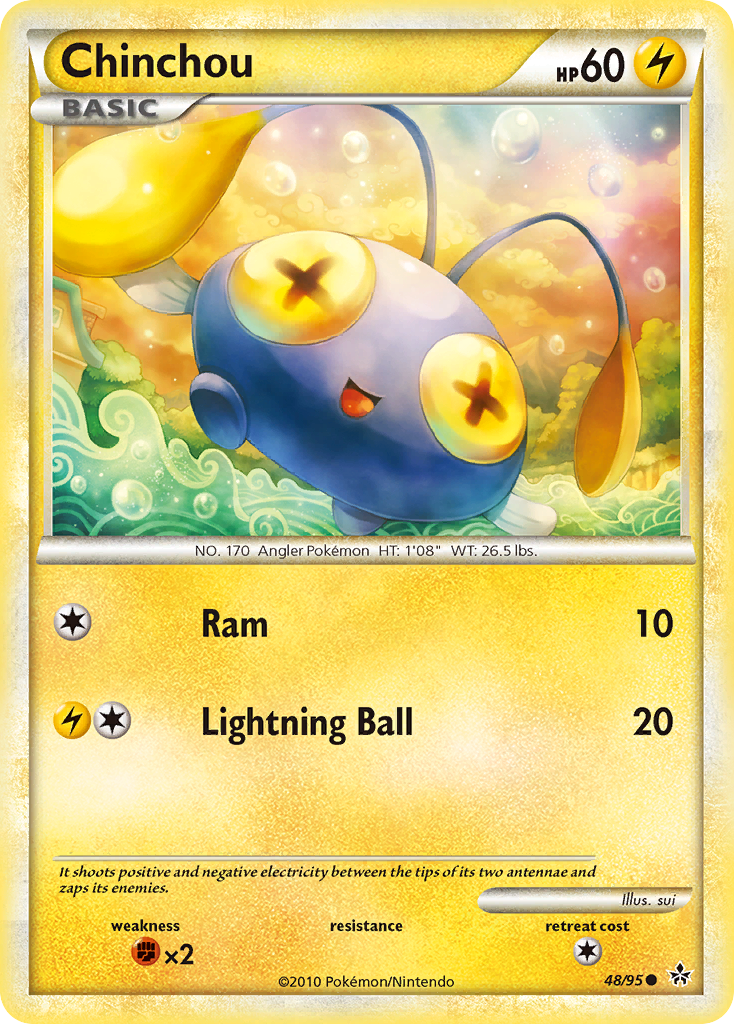 Chinchou — HS—Unleashed #048 / 95