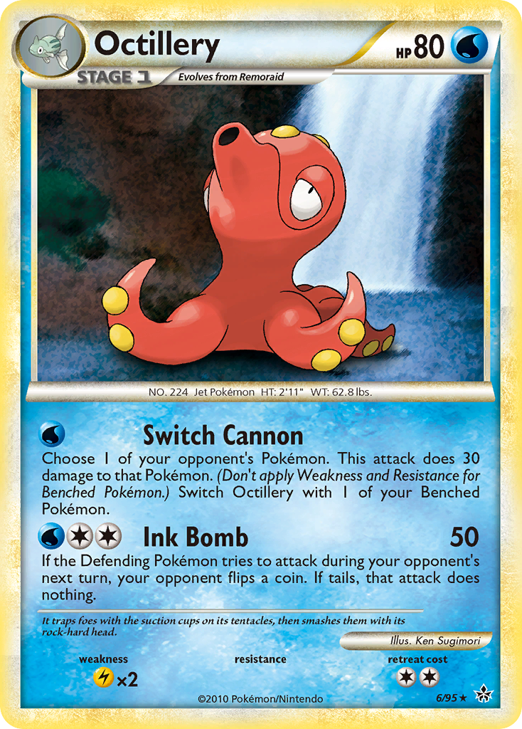 Octillery — HS—Unleashed #006 / 95