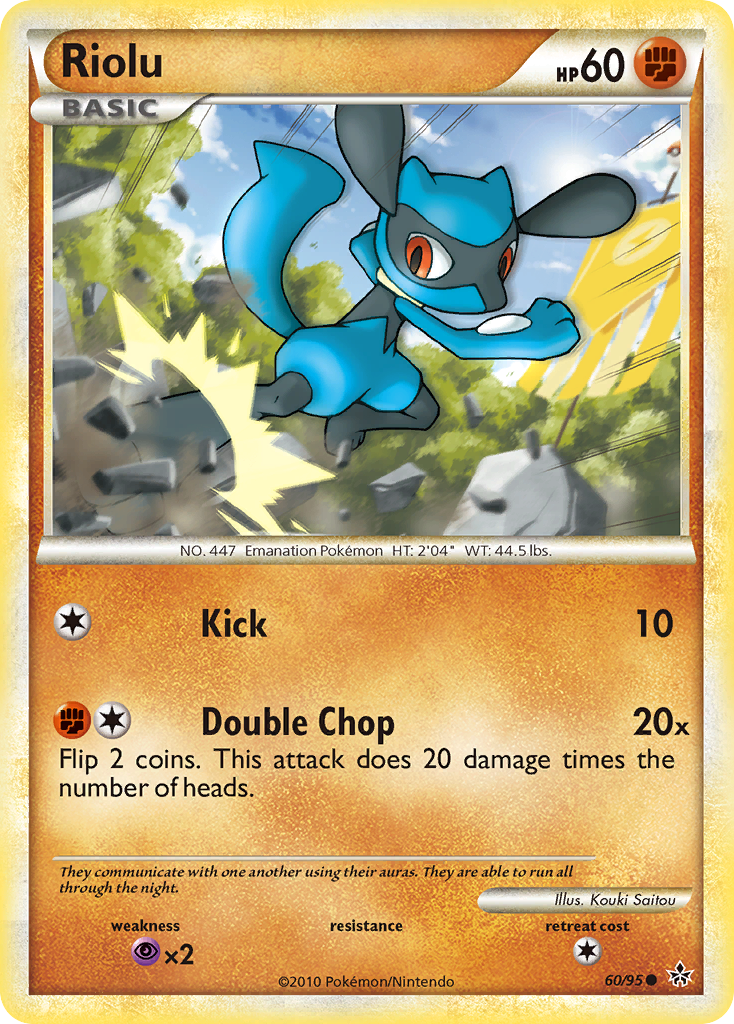 Riolu — HS—Unleashed #060 / 95
