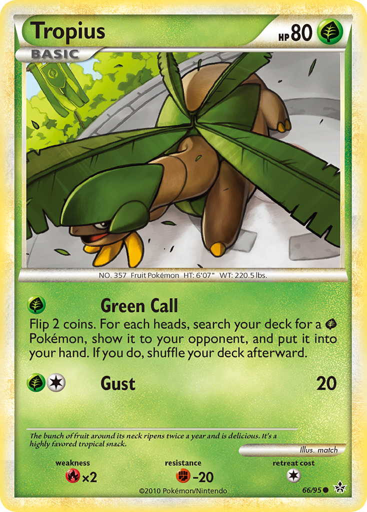 Tropius — HS—Unleashed #066 / 95