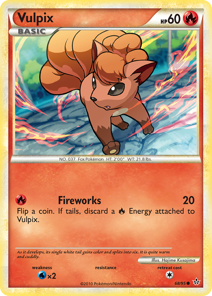 Vulpix — HS—Unleashed #068 / 95