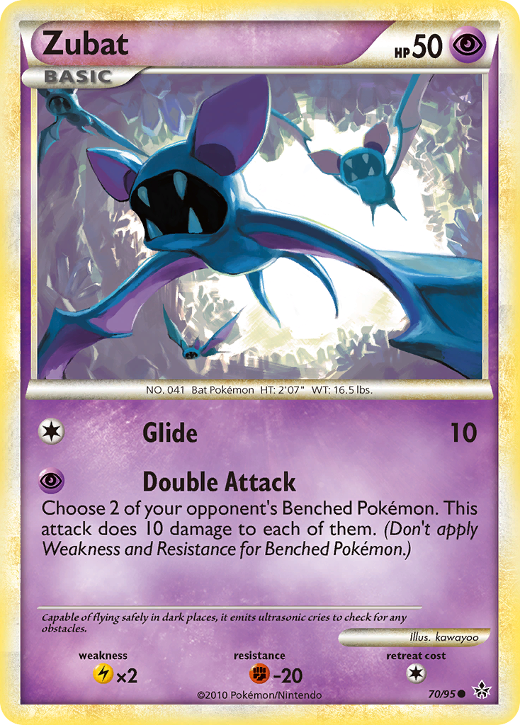 Zubat — HS—Unleashed #070 / 95