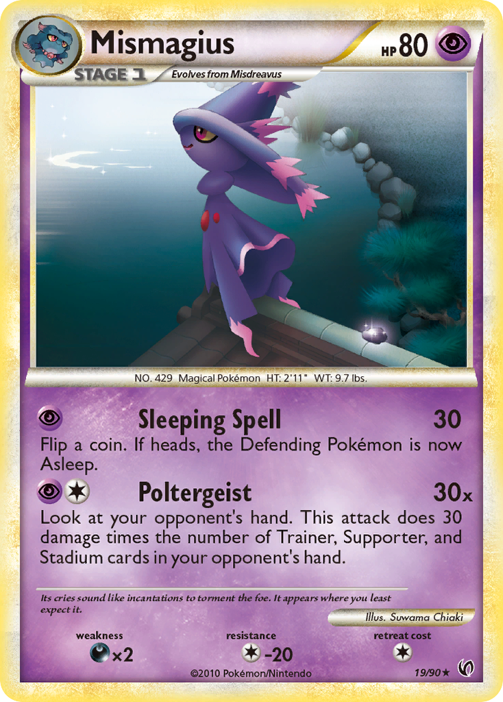 Mismagius — HS—Undaunted #019 / 90
