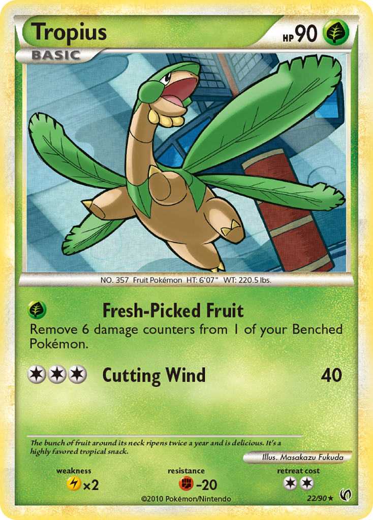 Tropius — HS—Undaunted #022 / 90