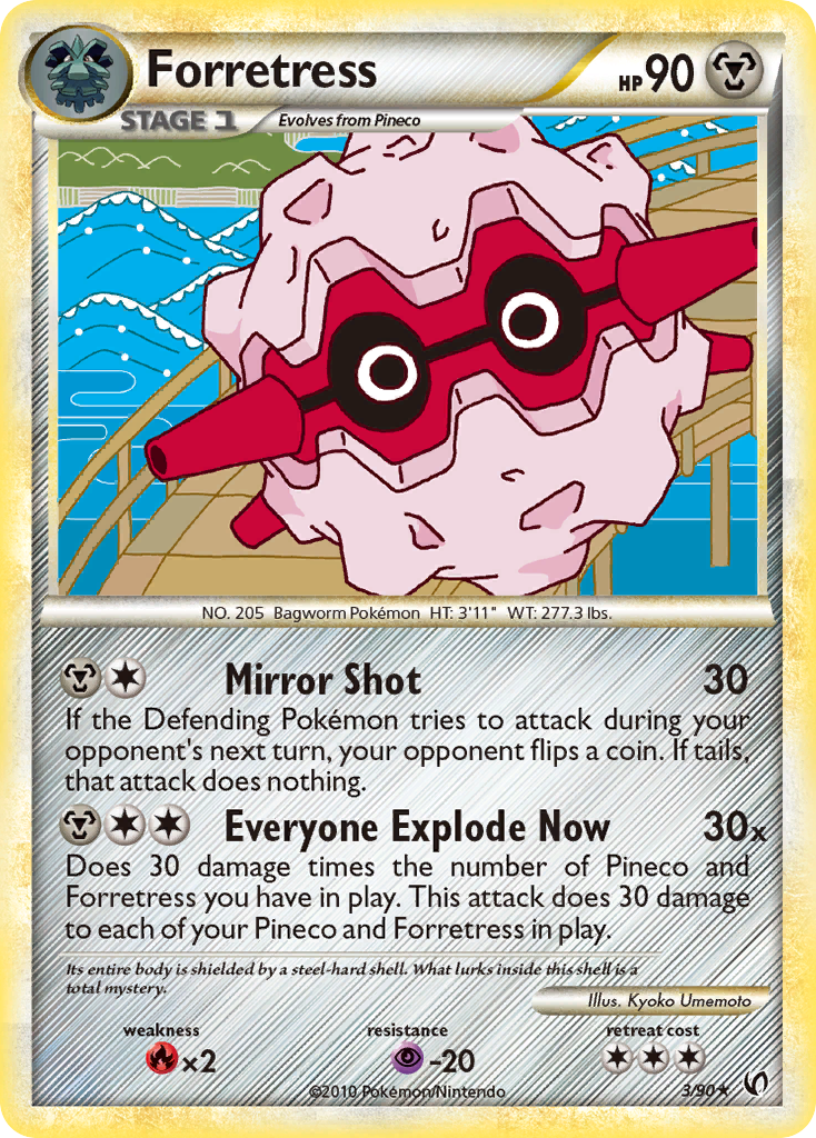 Forretress — HS—Undaunted #003 / 90