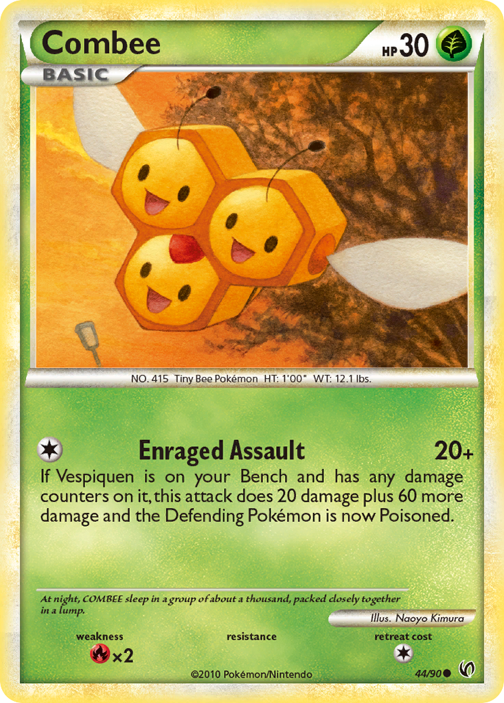 Combee — HS—Undaunted #044 / 90
