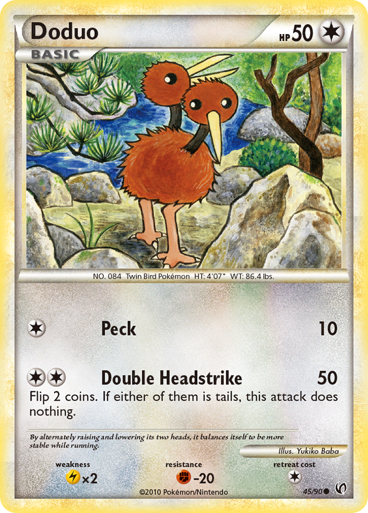 Doduo — HS—Undaunted #045 / 90