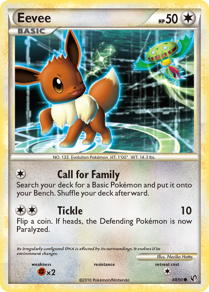 Eevee — HS—Undaunted #048 / 90