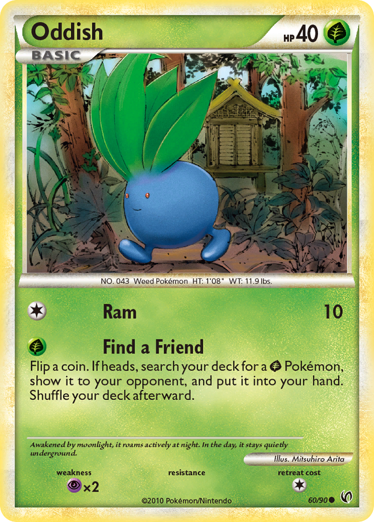Oddish — HS—Undaunted #060 / 90
