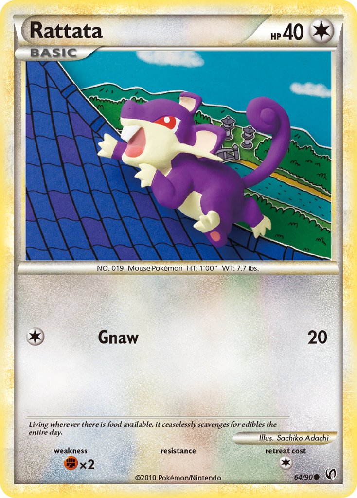 Rattata — HS—Undaunted #064 / 90