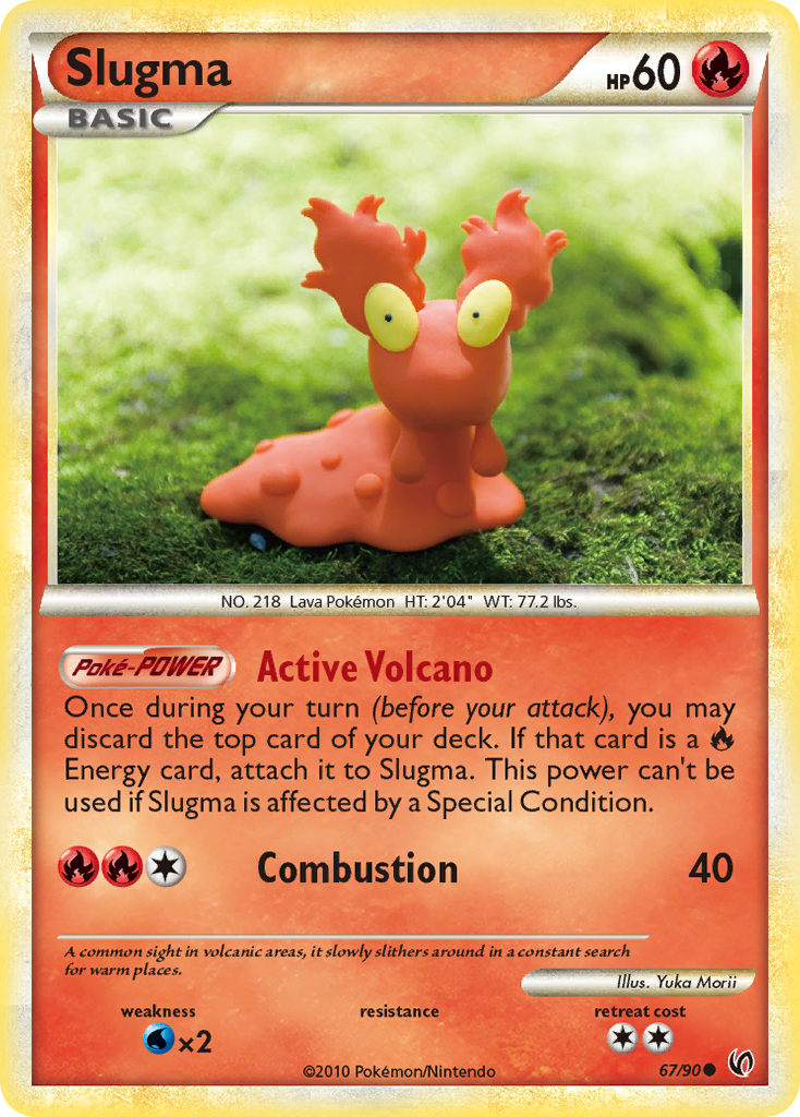 Slugma — HS—Undaunted #067 / 90