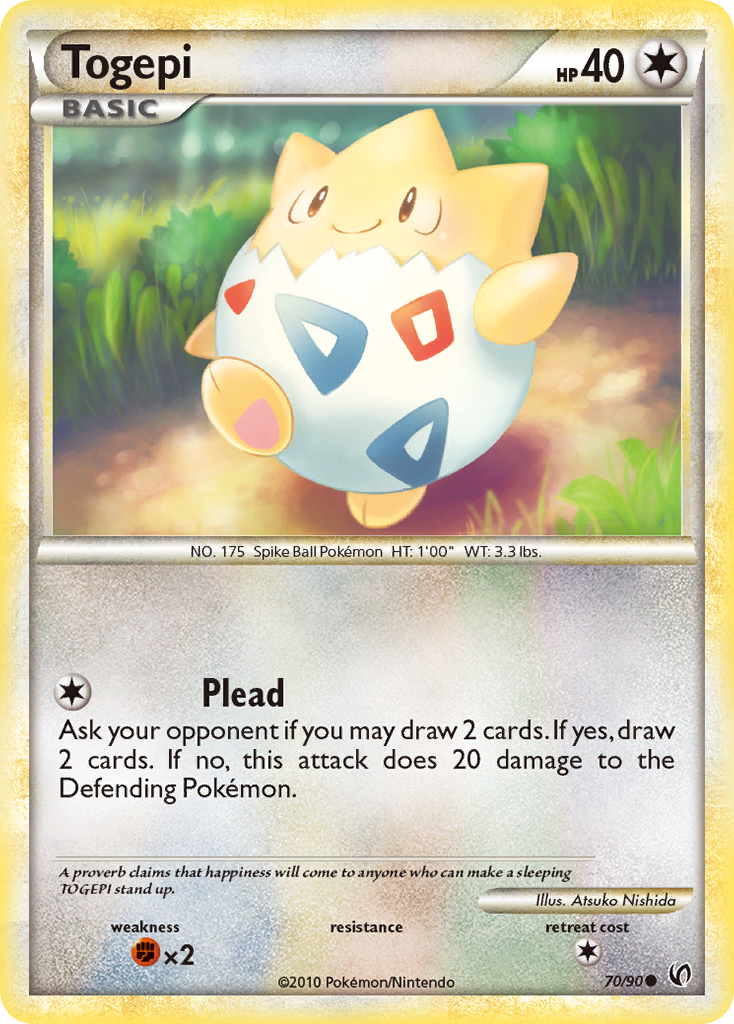 Togepi — HS—Undaunted #070 / 90