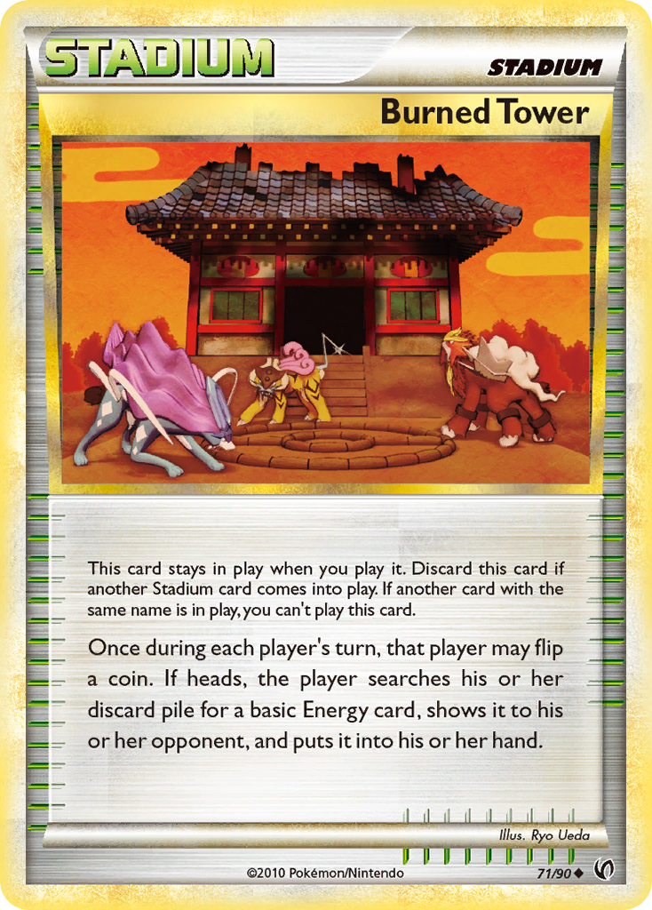 Burned Tower — HS—Undaunted #071 / 90