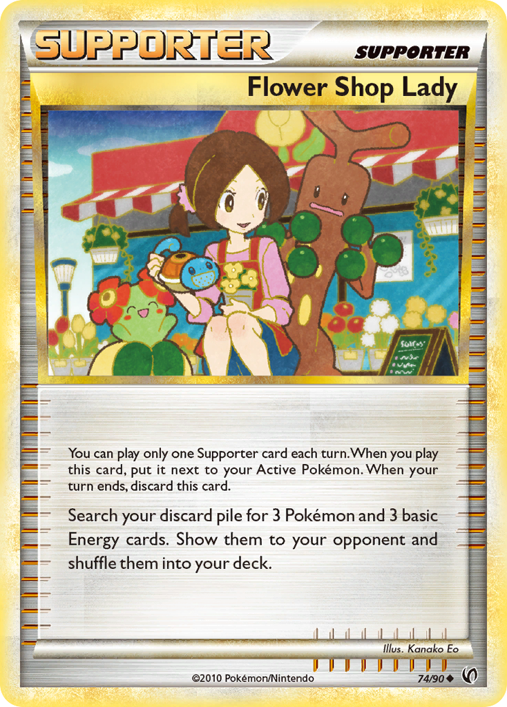 Flower Shop Lady — HS—Undaunted #074 / 90